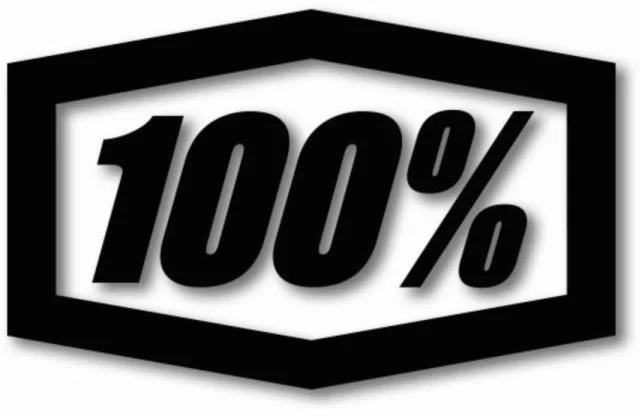 100% Die-Cut Trailer Decal 16 - Black