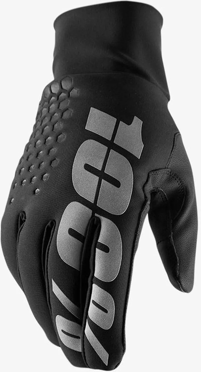 100 Percent Hydromatic Brisker Gloves Black