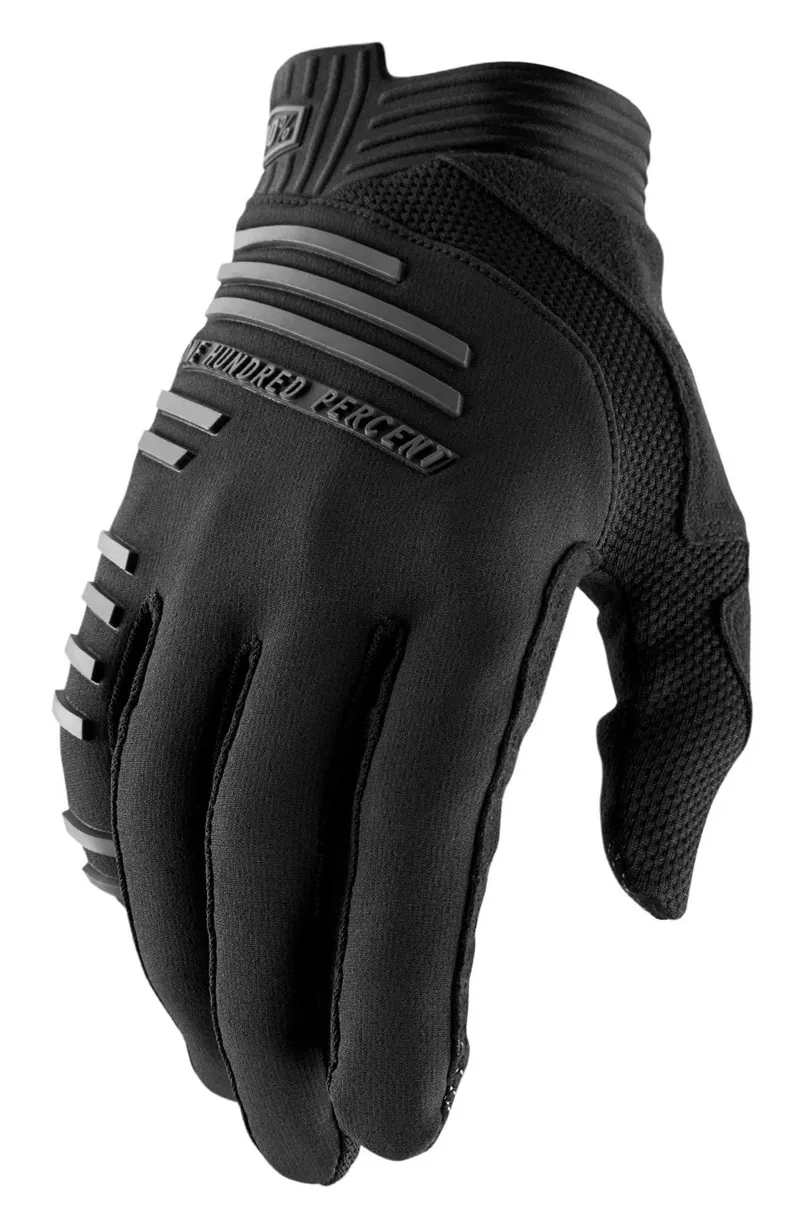100 Percent R-Core MTB Gloves Black