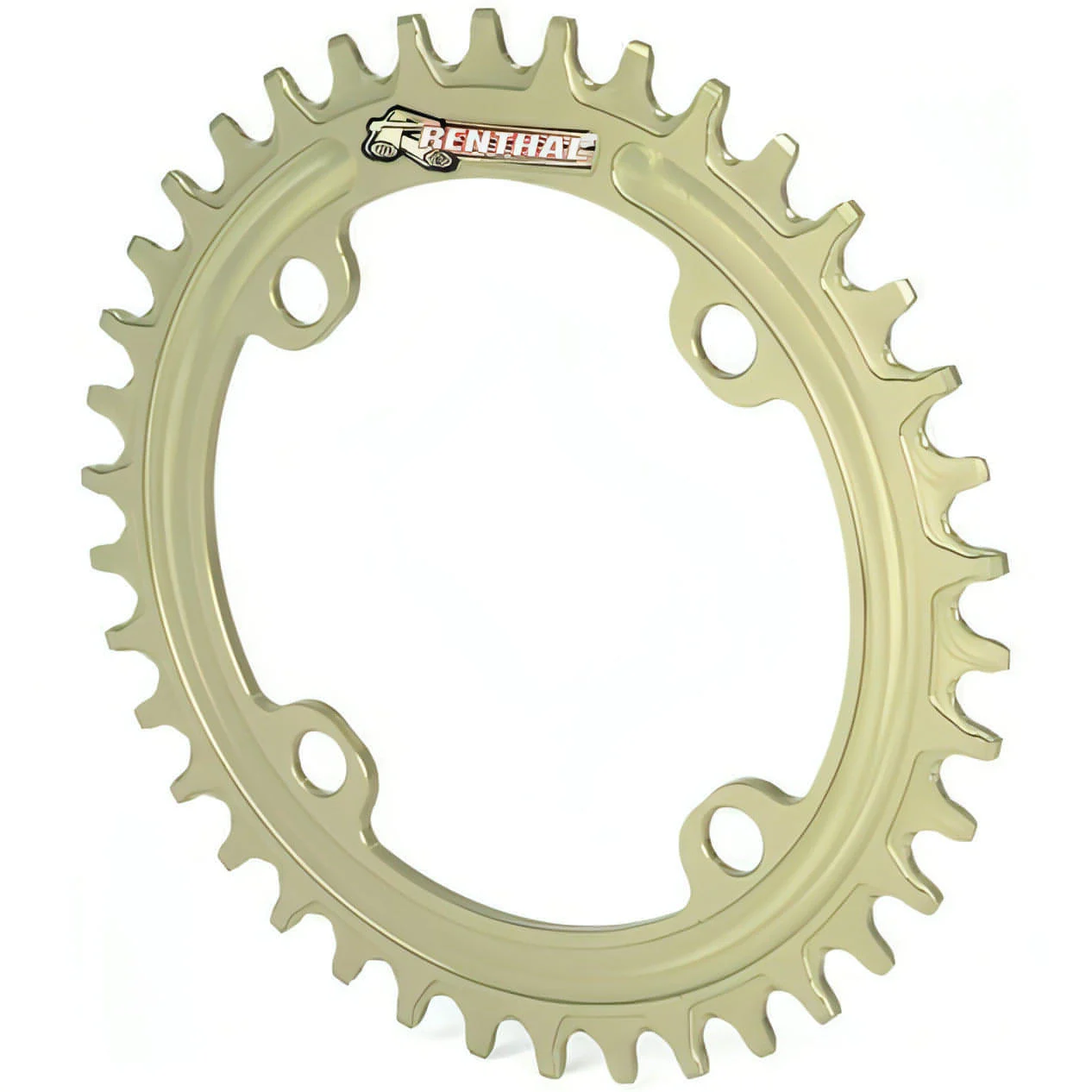1XR 4-Arm 96BCD Narrow Wide Chainring - Gold