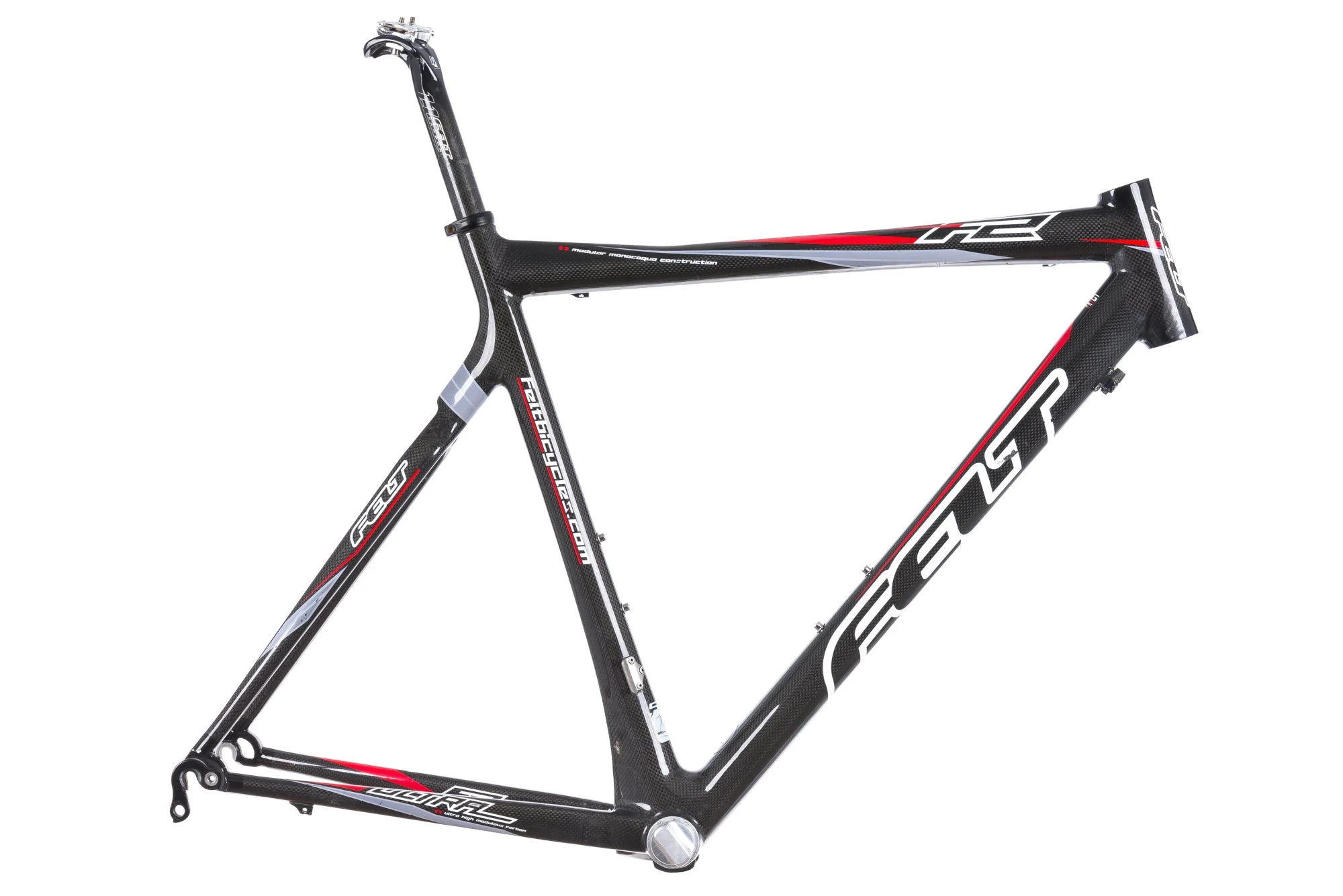 2008 Felt F2 Road Bike Frame Carbon 56cm 700C QR