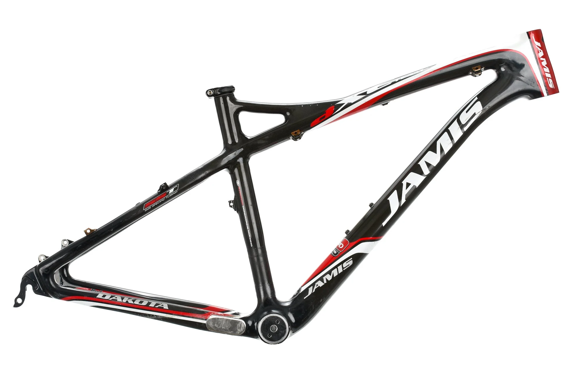 2011 Jamis Dakota DXC Team Mountain Bike Frame 15" SMALL Carbon BB30