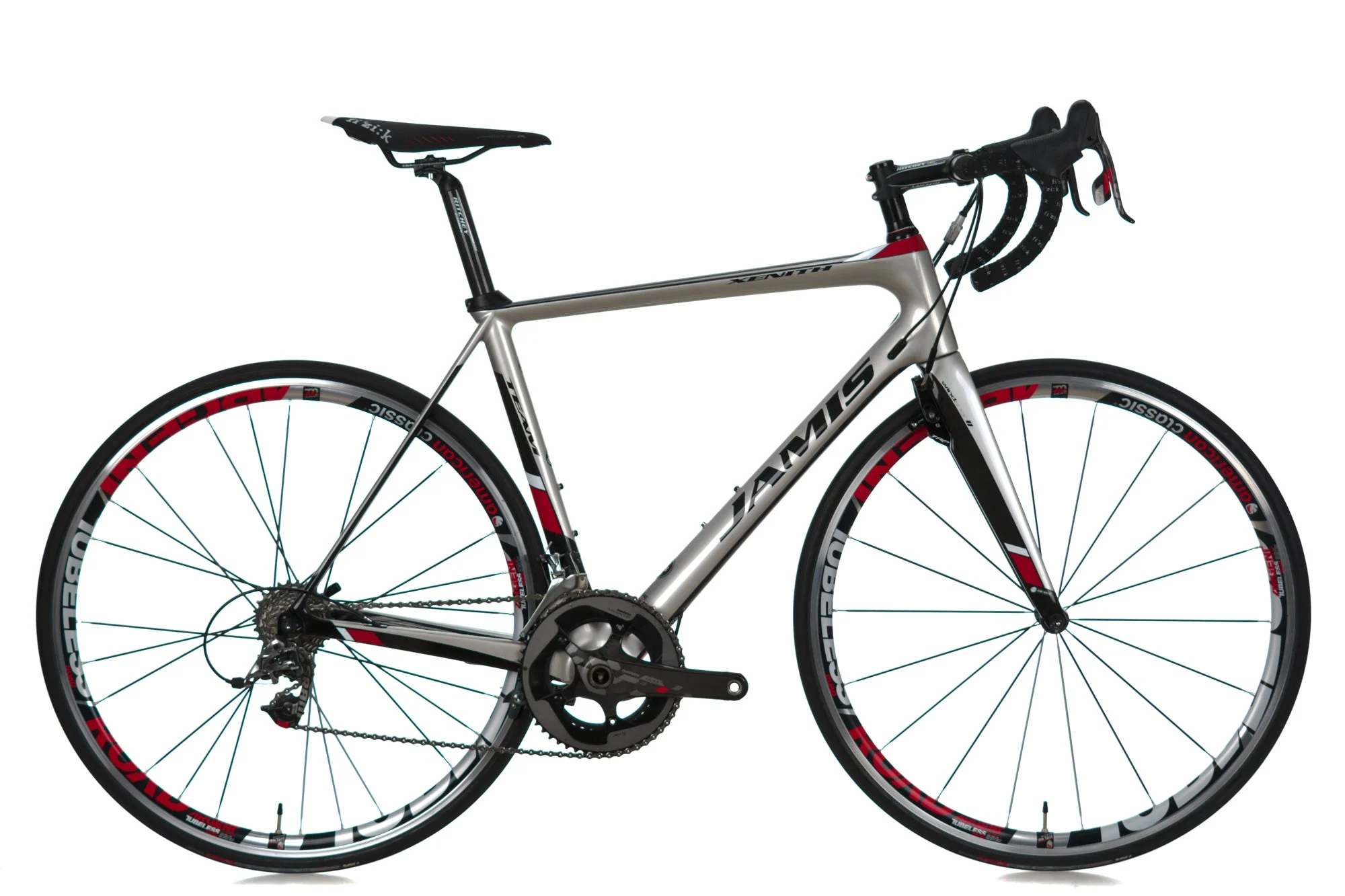 2015 Jamis Xenith Team Carbon Road Bike 56cm Large SRAM Red 22 American Classic