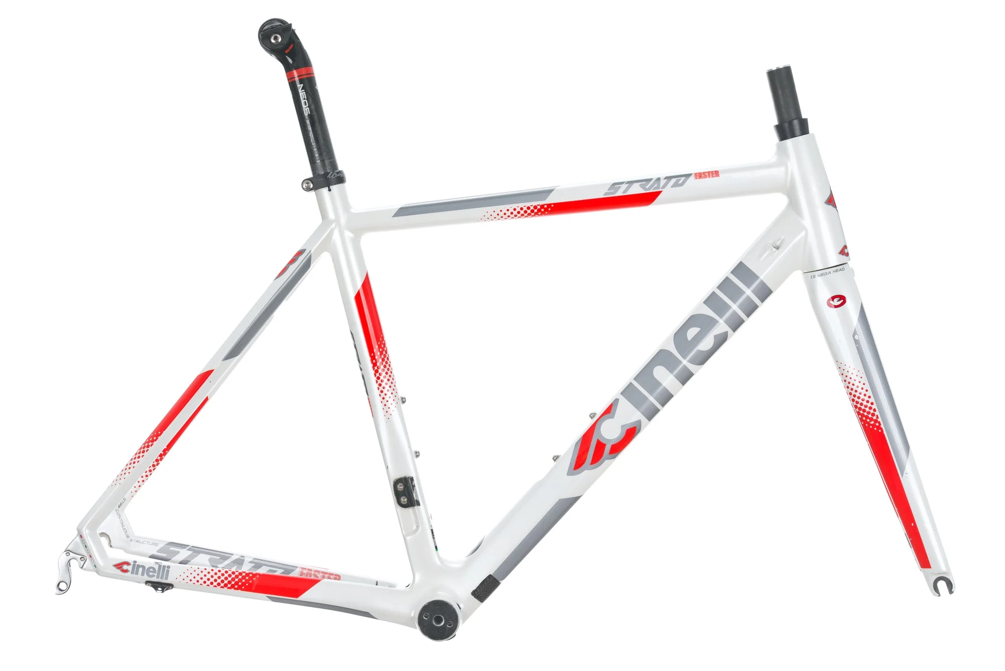 2016 Cinelli Strato Faster Road Bike Frame Set MEDIUM Carbon