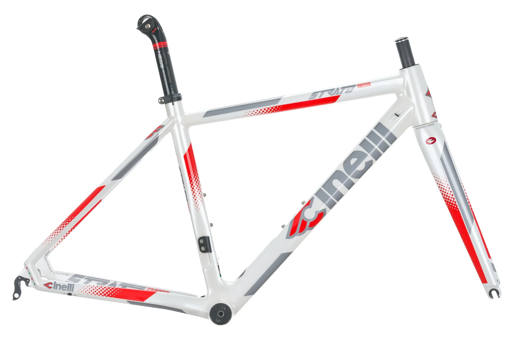 2016 Cinelli Strato Faster Road Bike Frame Set XS Carbon