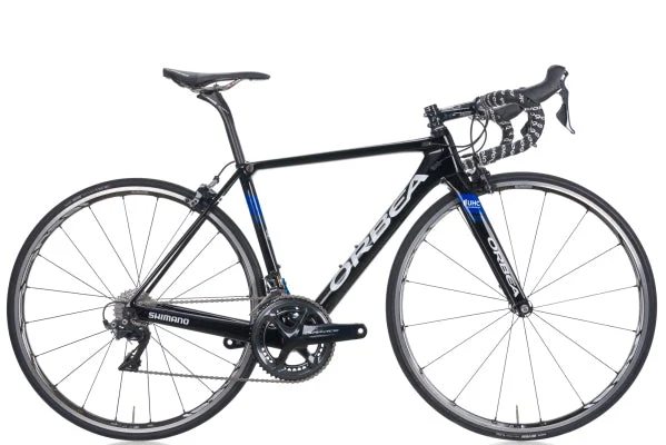 2017 Orbea Orca OMR Road Bike 49cm XS Carbon Shimano Dura-Ace 9100 UHC Team