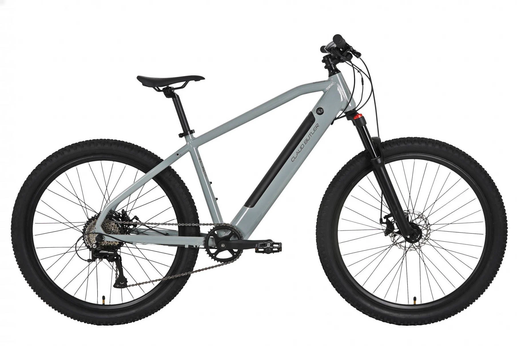 2025 Claud Butler Ridge 1.0 Electric Hardtail Mountain Bike With Hub Motor In Primer Grey