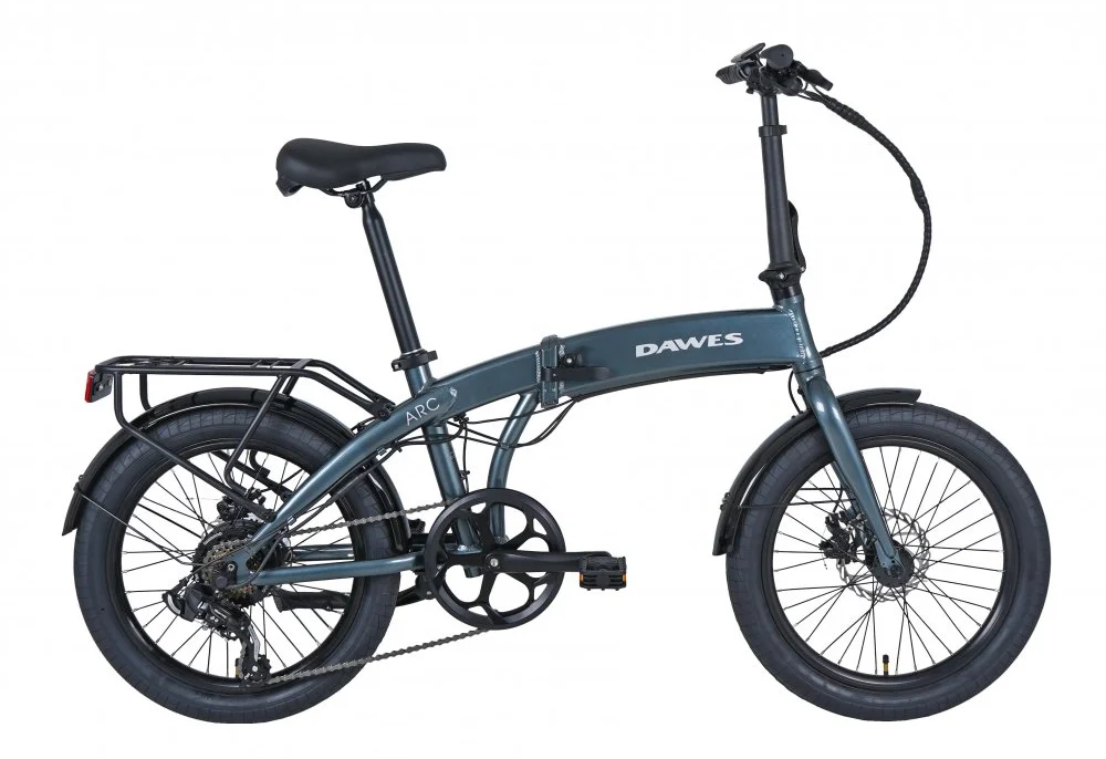 2025 Dawes Arc Electric Folding Bike In Dark Grey