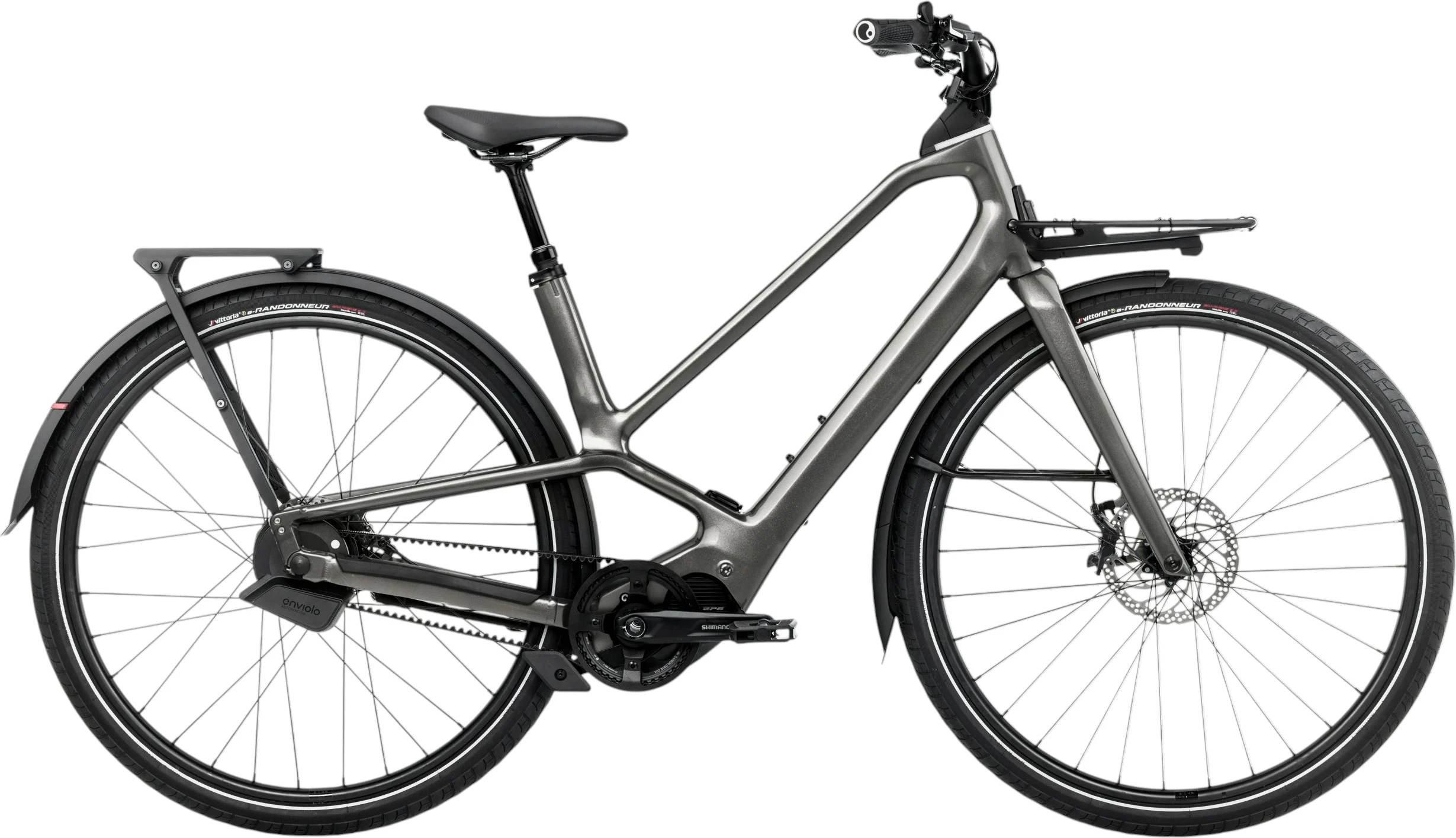 2025 Orbea DIEM 10 Electric Bike With Belt Drive & Hub Gears In Glitter Anthracite Gloss