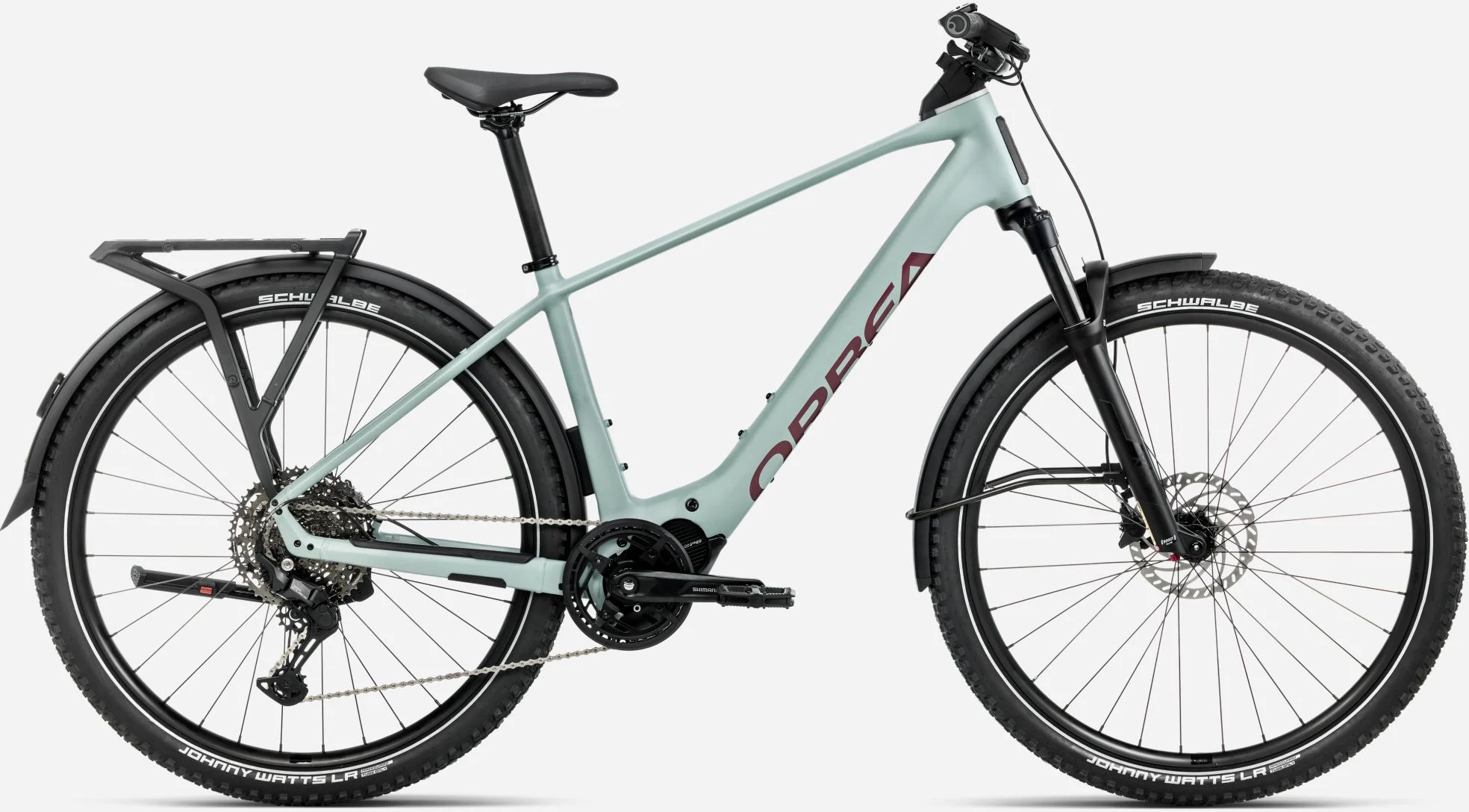 2025 Orbea Kemen Adv 20 Electric Hardtail Mountain Bike In Blue Stone Matt & Burgundy Gloss