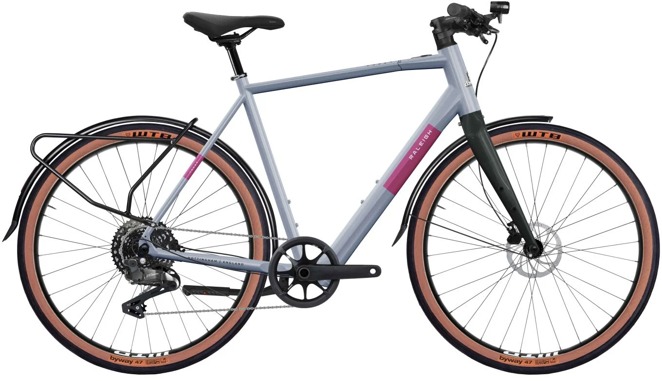 2025 Raleigh Trace Electric Gravel / Urban Bike In Graphite Grey