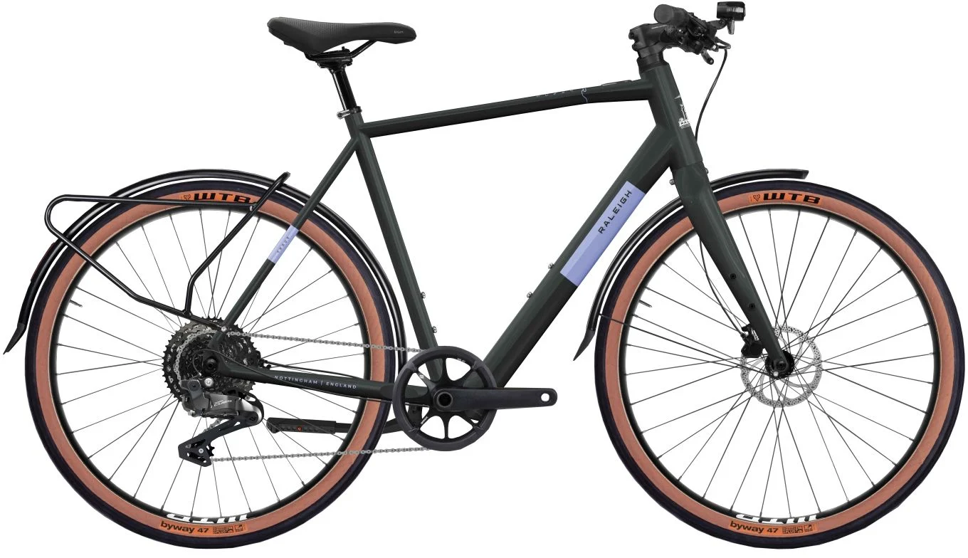 2025 Raleigh Trace Electric Gravel / Urban Bike In Midnight Black