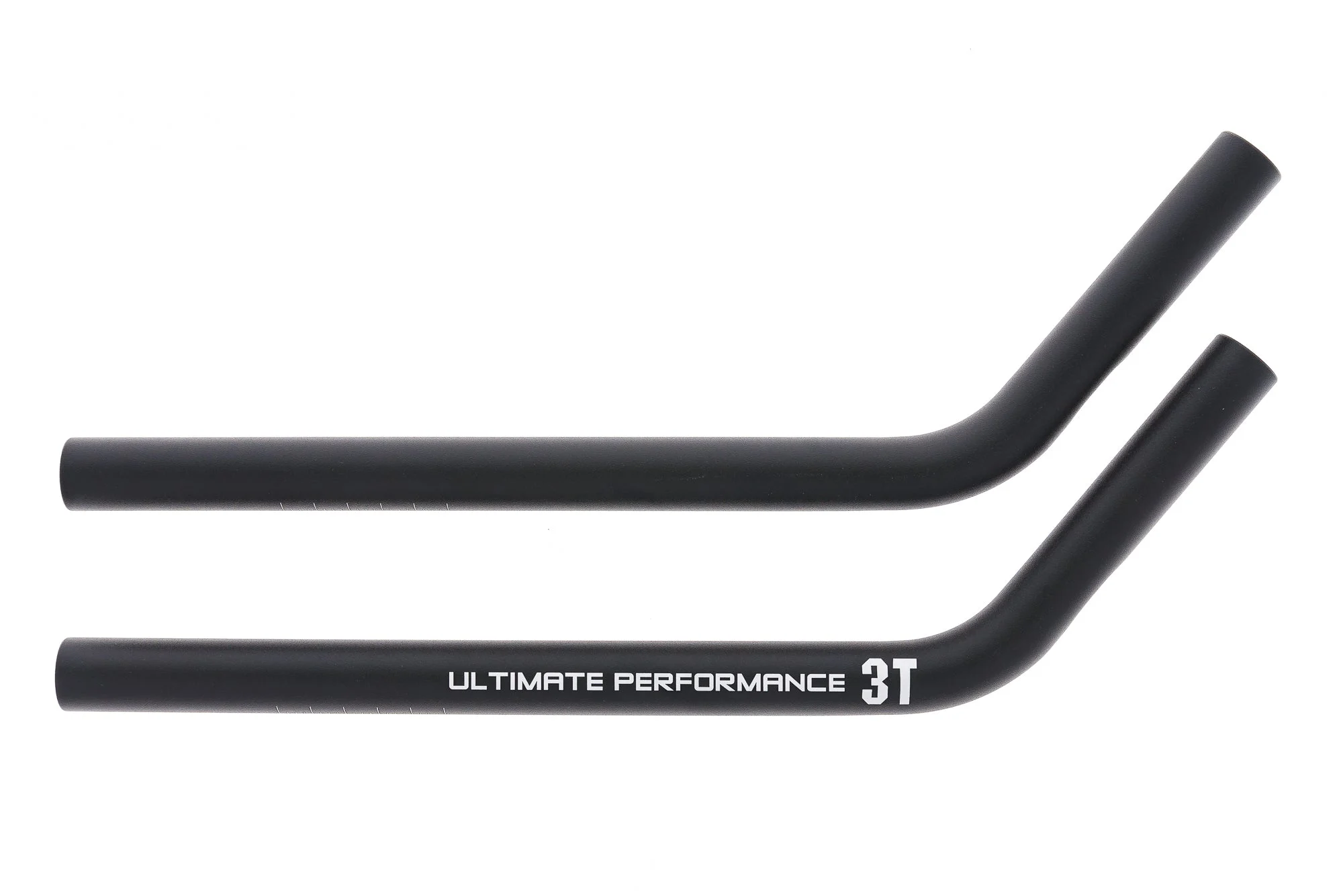 3T Aero Extensions 22.2mm 370mm Ski Bend Aluminum Black
