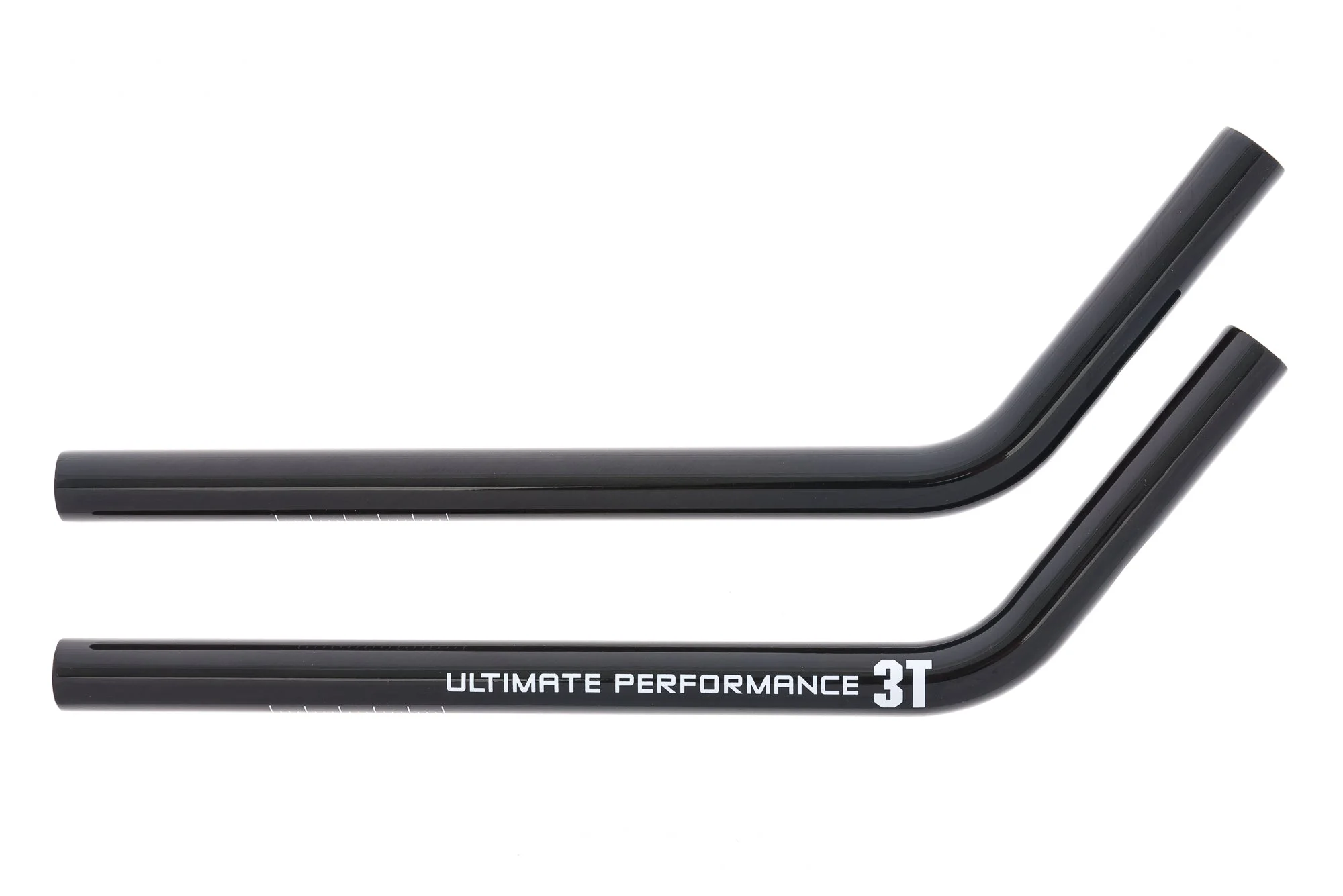3T Aero Extensions 22.2mm 370mm Ski Bend Carbon Black