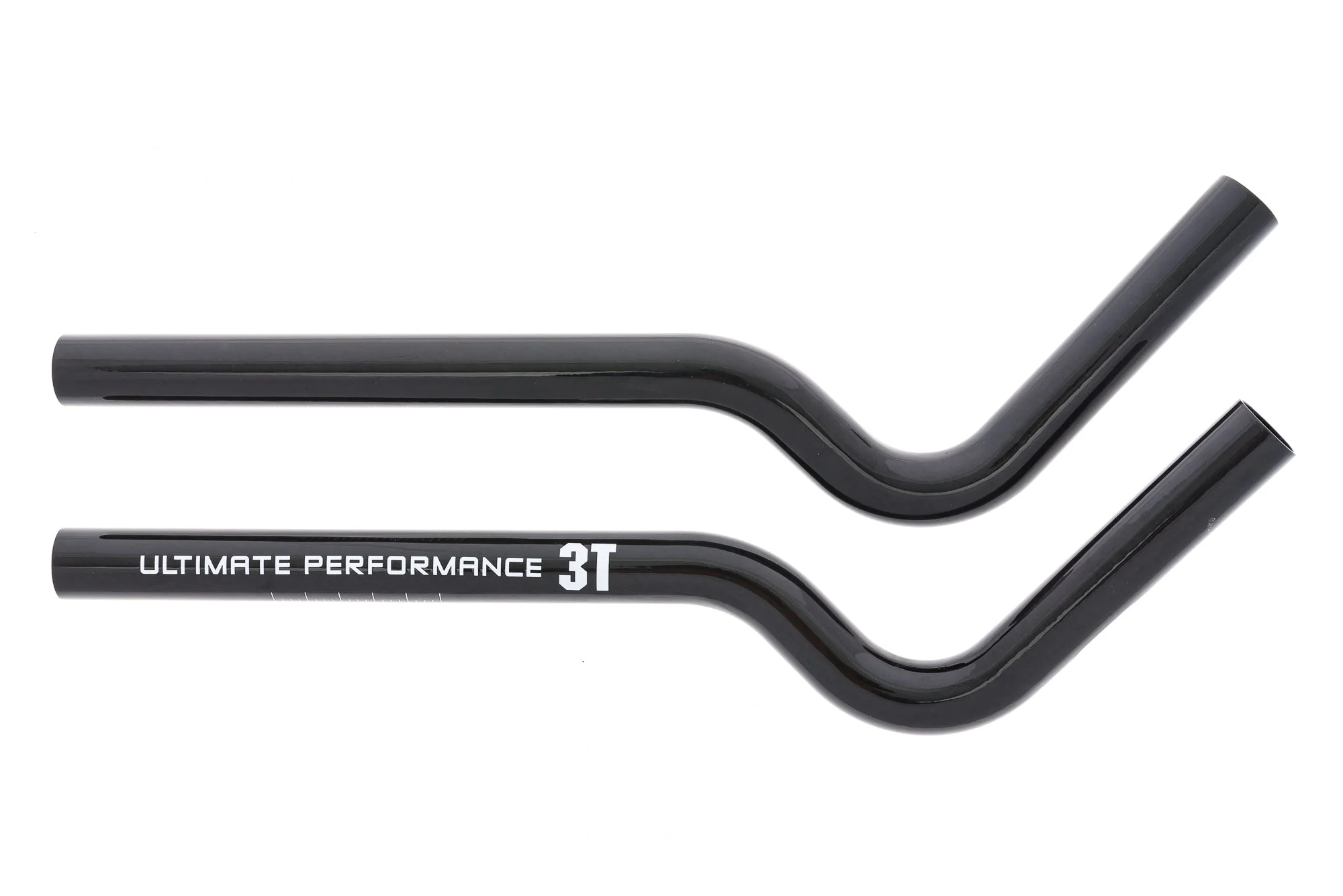 3T Aero Team Extensions Wrist Comfort Bend 360mm 22.2mm Carbon Black