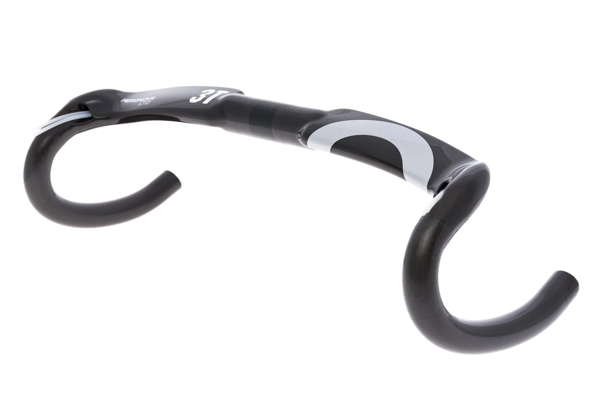 3T Aeronova LTD Handlebar 31.8mm x 44cm Carbon Black/Silver