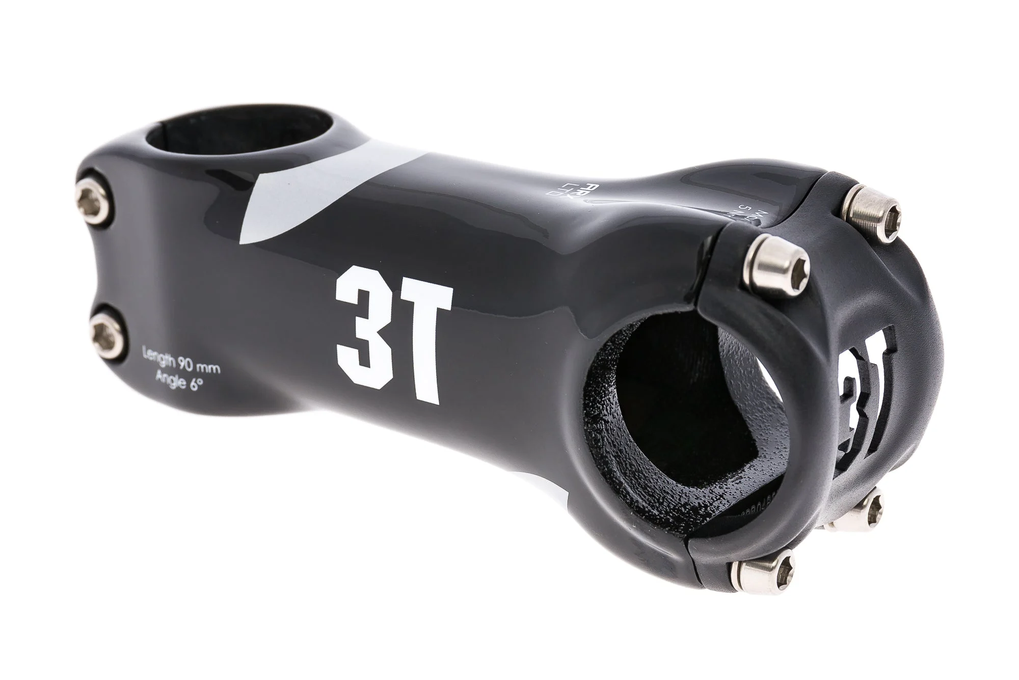 3T ARX LTD Stem 31.8mm 90mm 6 Degree Carbon Black
