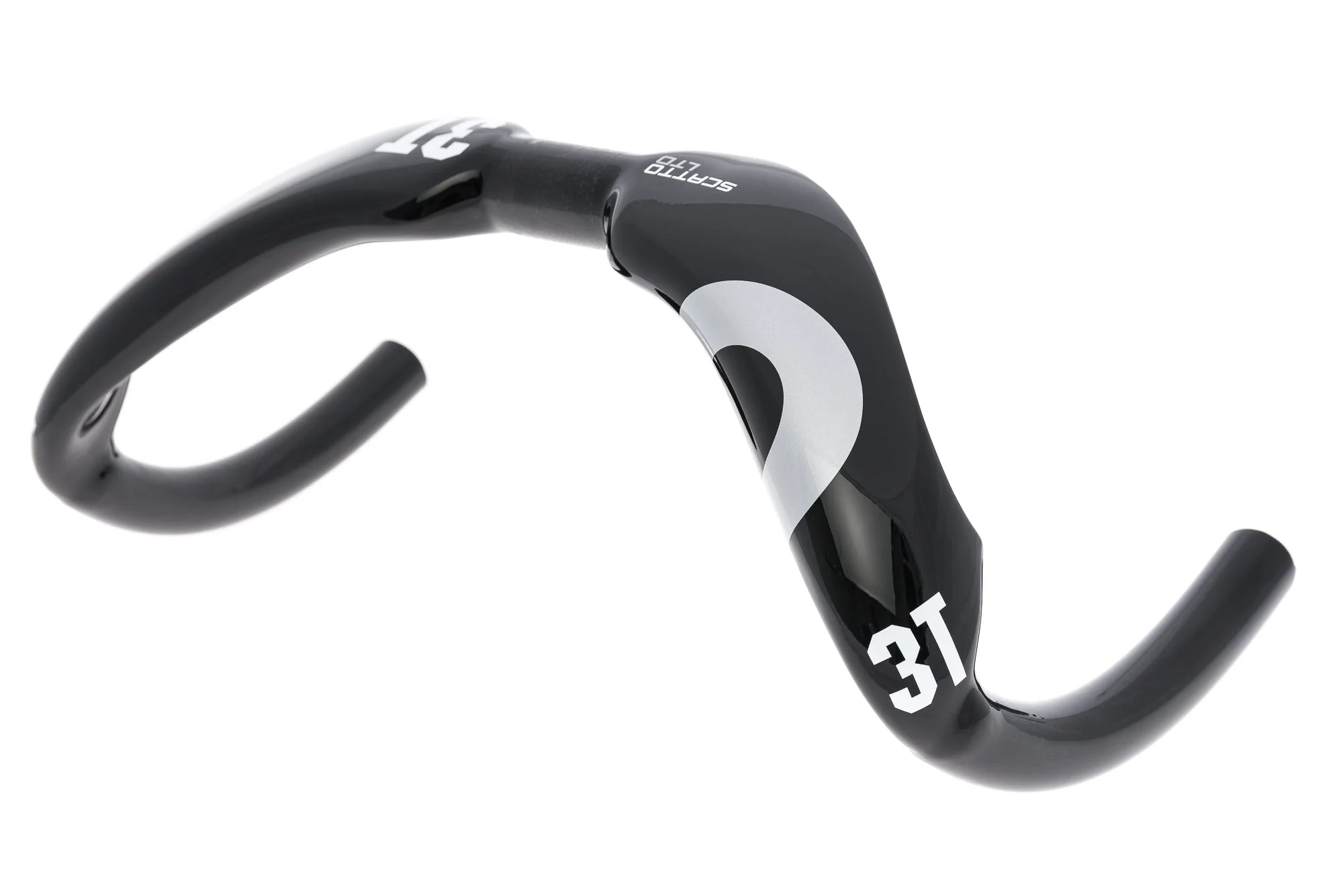 3T Scatto LTD Track Handlebar 31.8mm 37cm Carbon Black