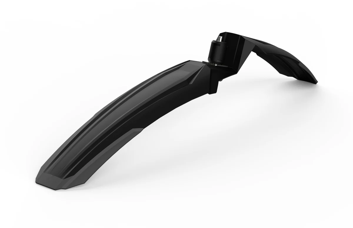 Acid Mudguard Vane Front 27.5 In Black & Grey, Black & Blue Or Black & Green