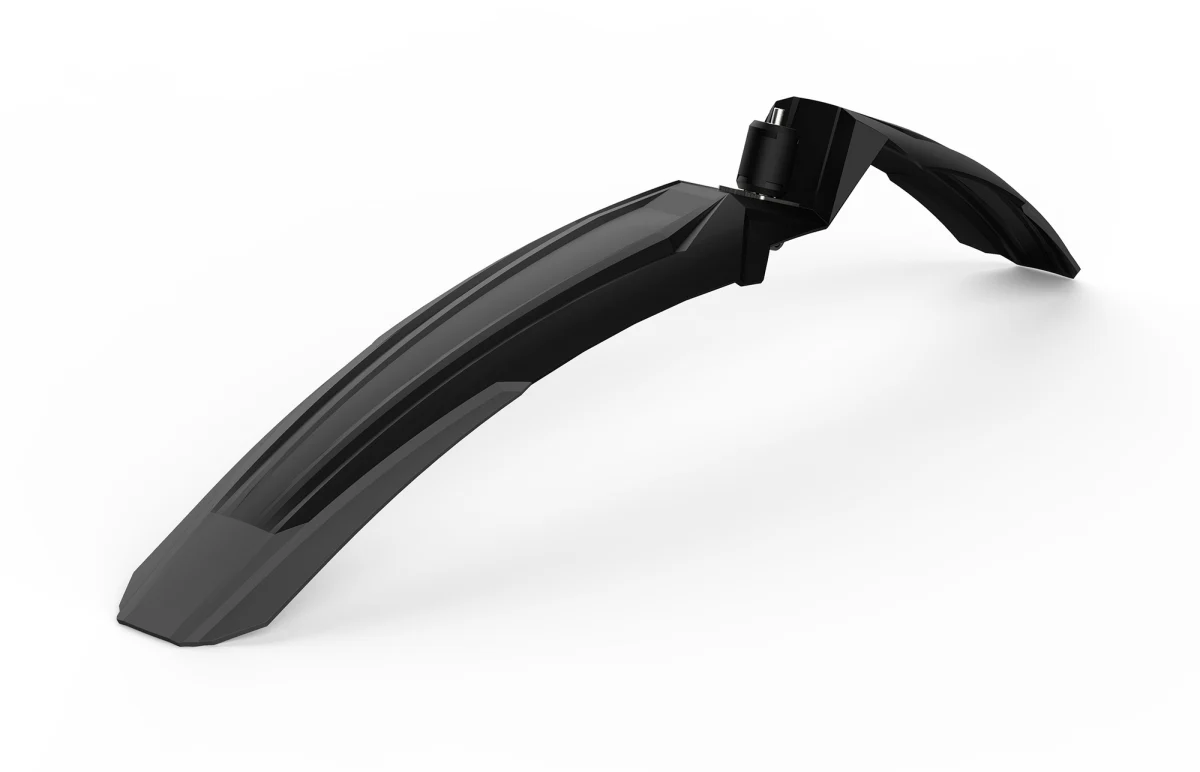 Acid Mudguard Vane Front 29 In Black & Grey, Black & Blue Or Black & Green