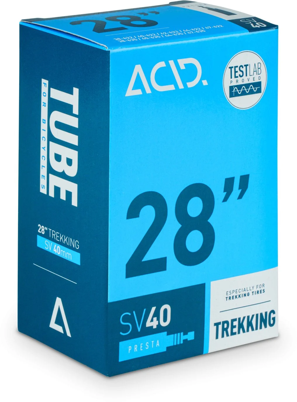 Acid Tube 28/700 x 38-45c 40 Mm Presta