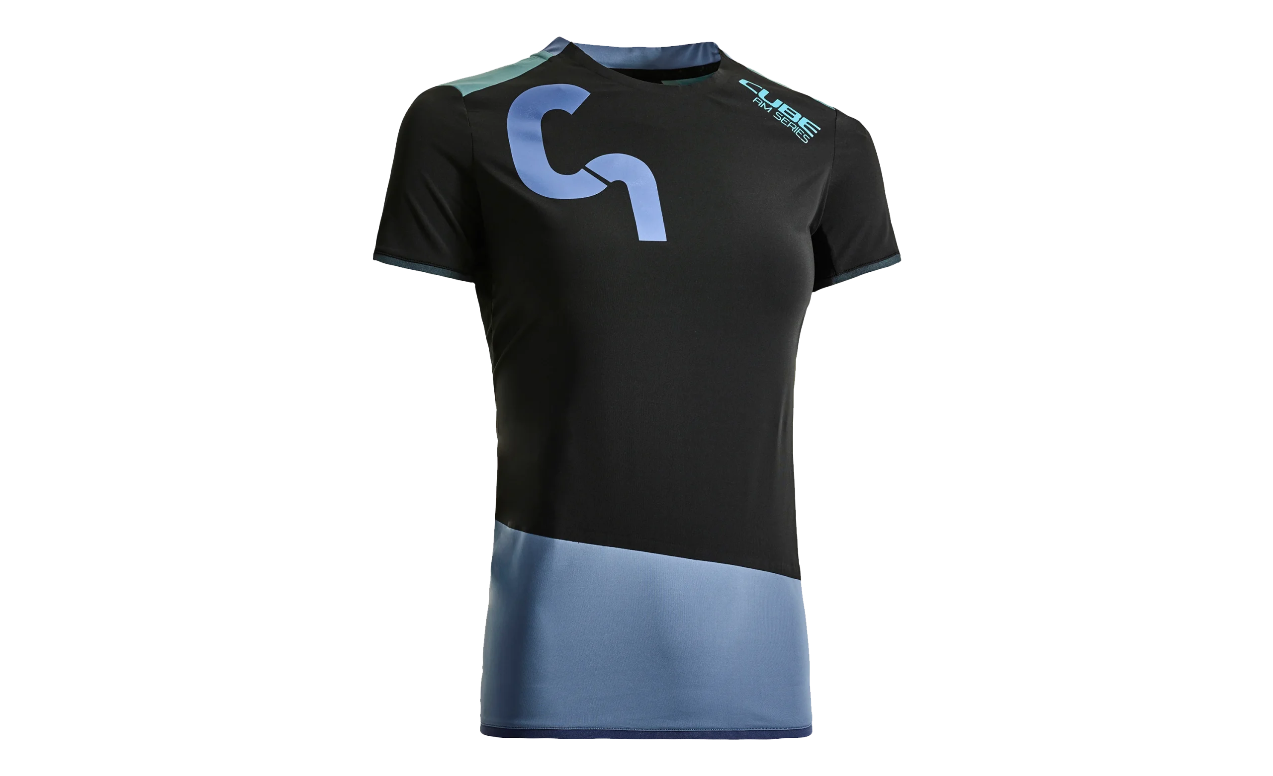 Am Wls Round-Neck Jersey S/S Black/Taupe