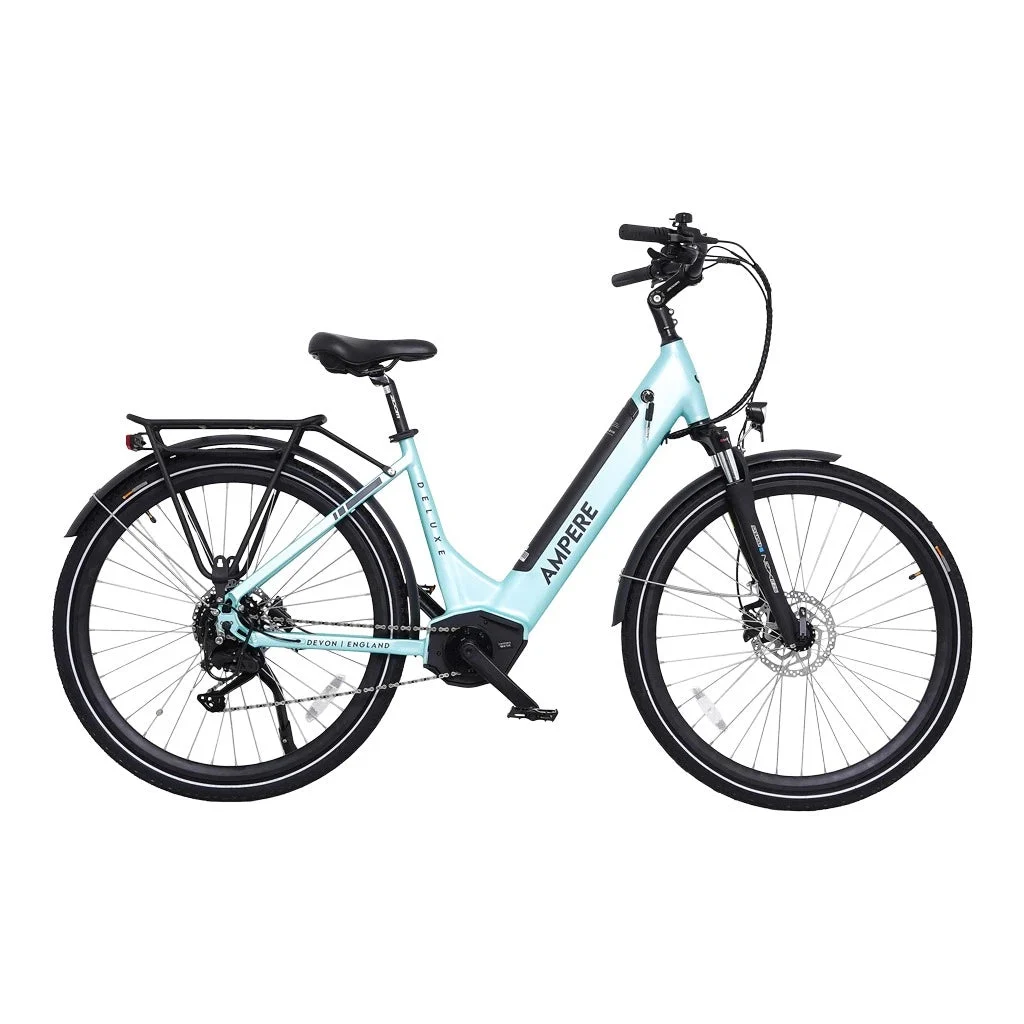 Ampere Deluxe Pro Mid-Drive Step Through Electric Bike 250W