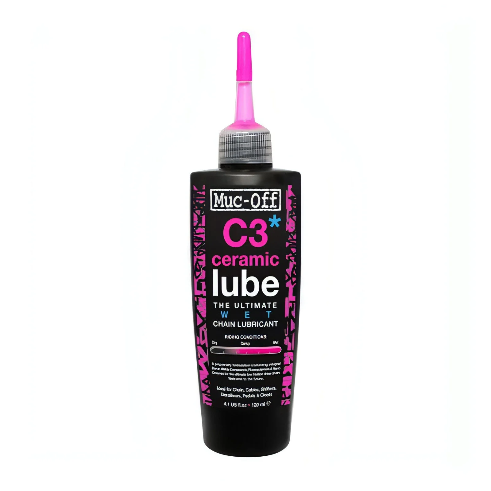 C3 Wet Ceramic Bike Chain Lube 120ml