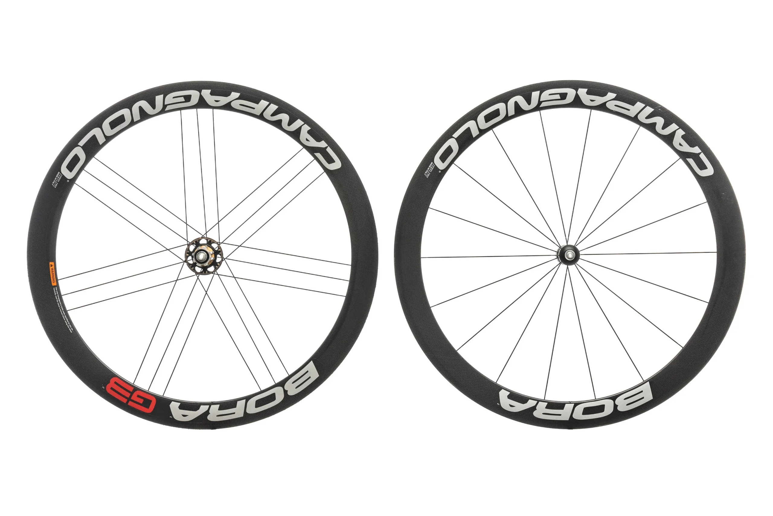 Campagnolo Bora Ultra G3 Carbon Tubular 700c Wheelset