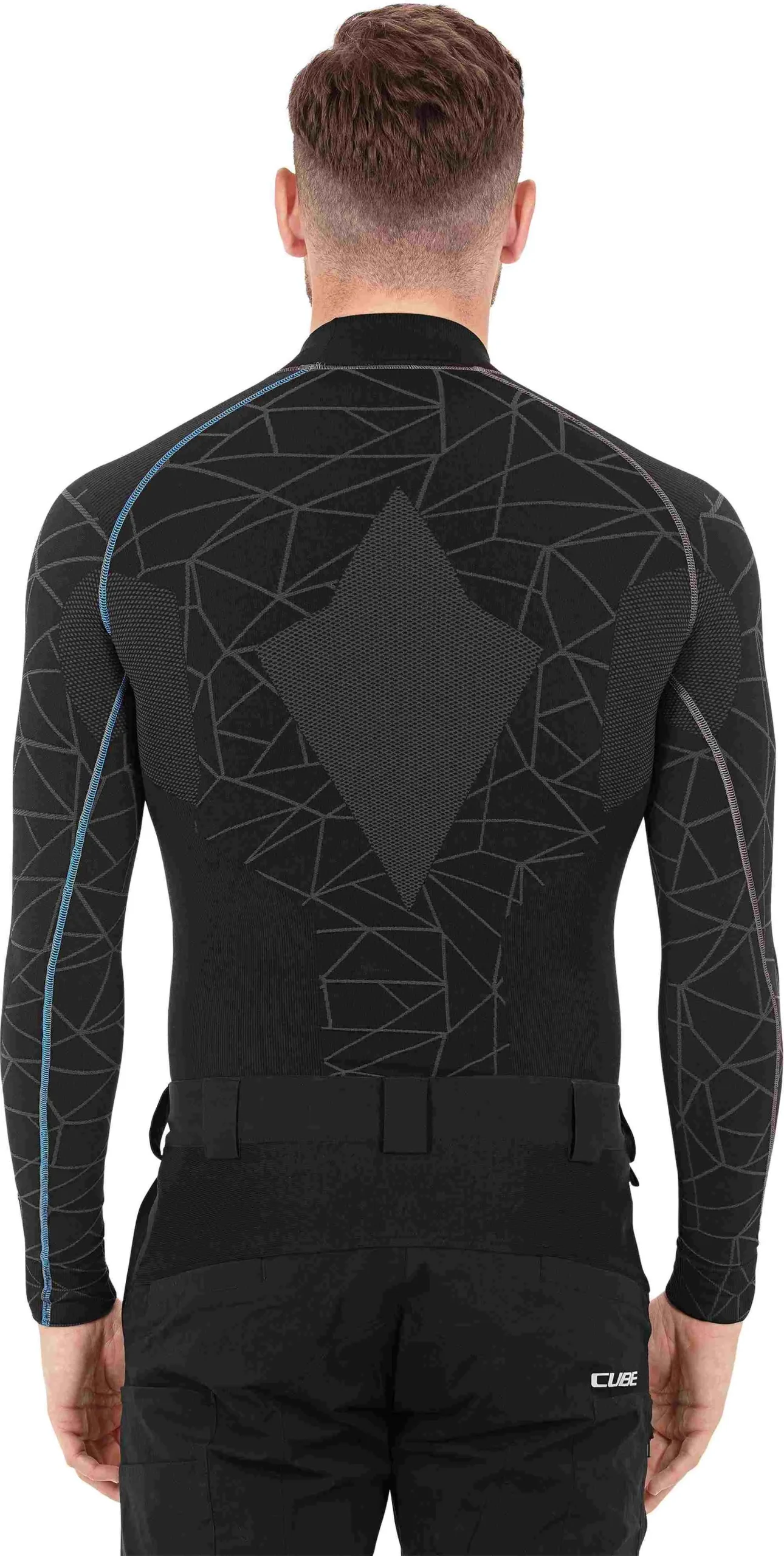 CUBE Baselayer Race Be Warm L/S Black