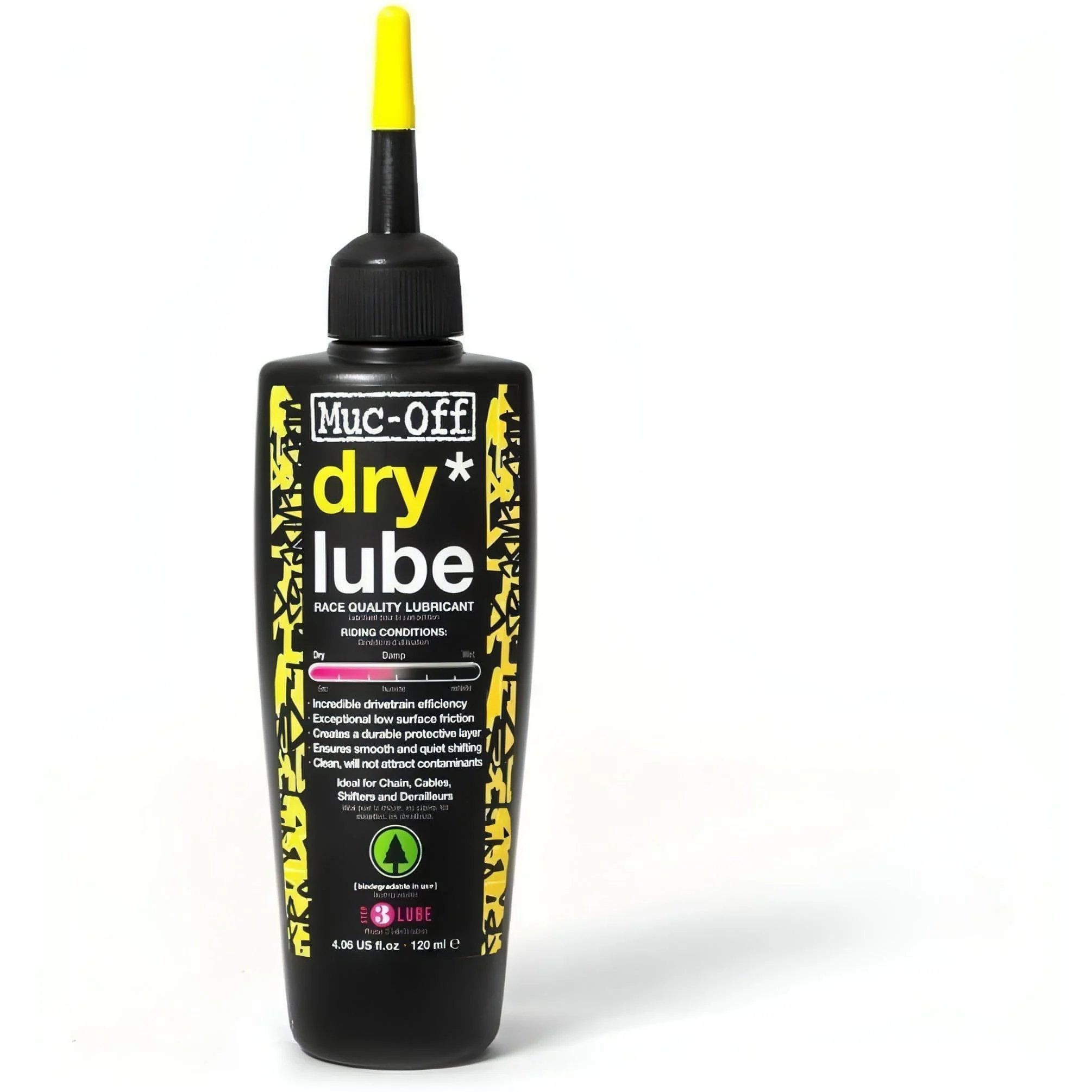Dry Lube Bike Chain Lubricant 120ml - Black