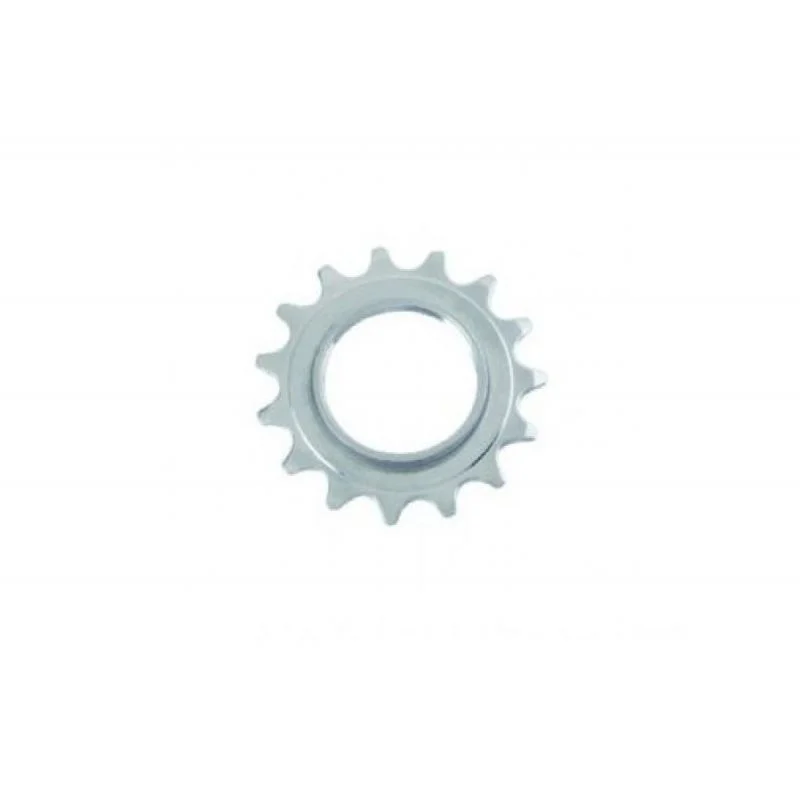 Fixed Gear Track Sprocket 15T + Lock Ring - Silver