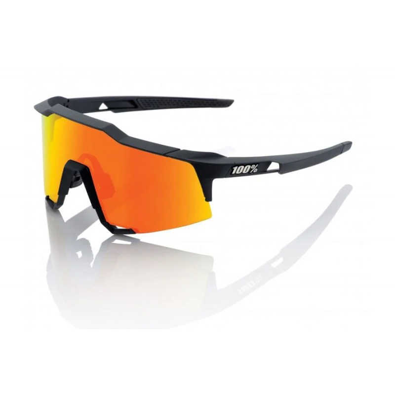 Glasses 100% Speedcraft LL Soft Tact - Black/Orange