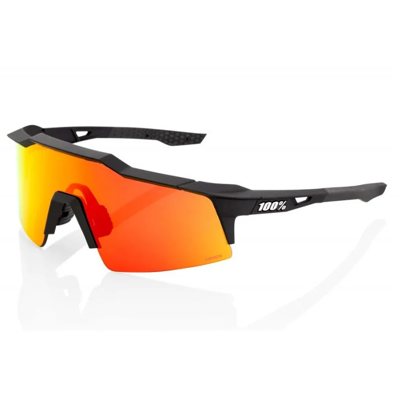 Glasses 100% Speedcraft SL Soft Tact - Black/Orange