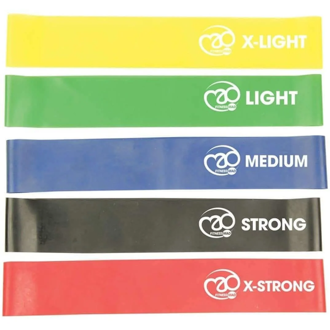 (Set Of 5) Mini Power Loops Resistance Bands