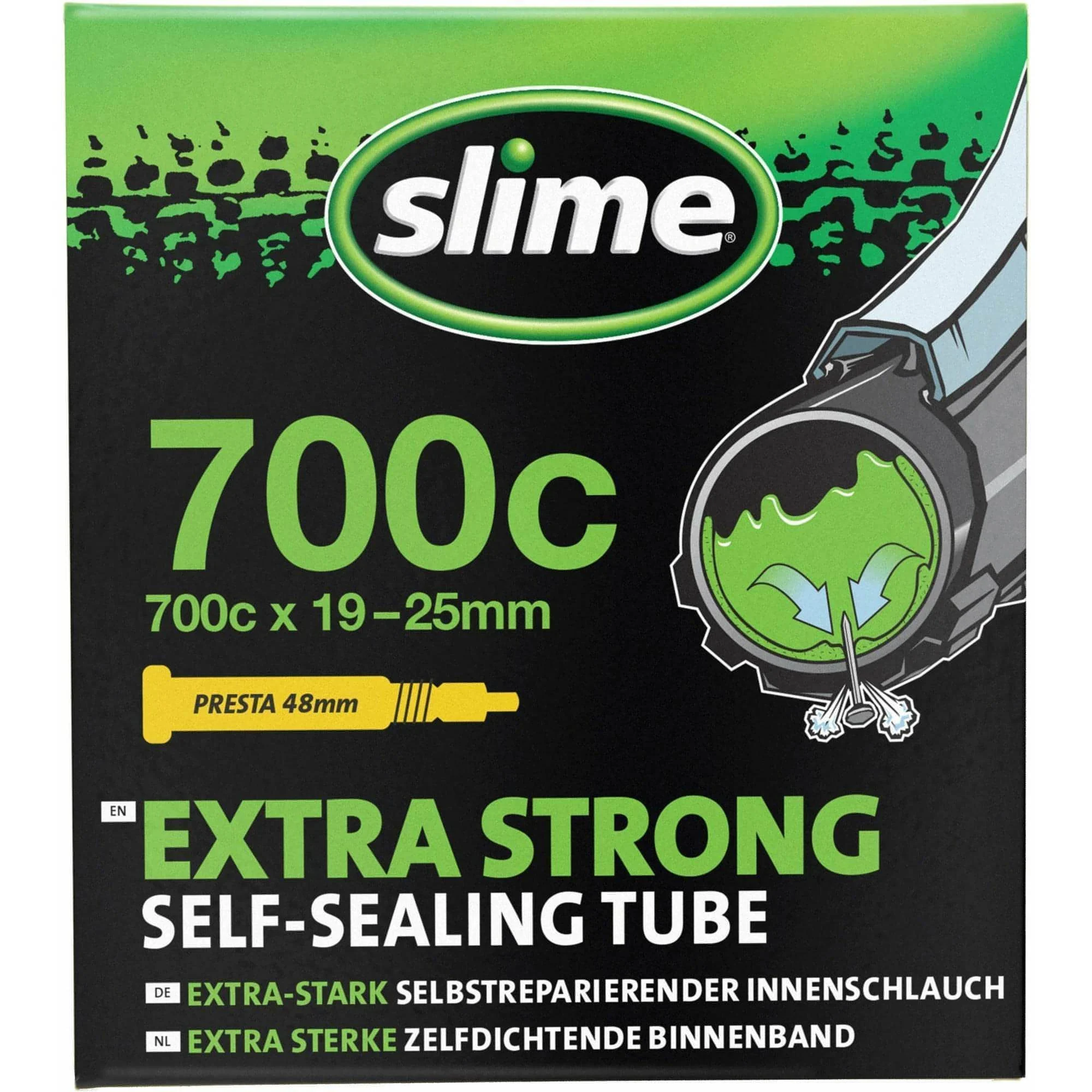 Smart Self Sealing Inner Tube 700 x 19 25c Presta Valve