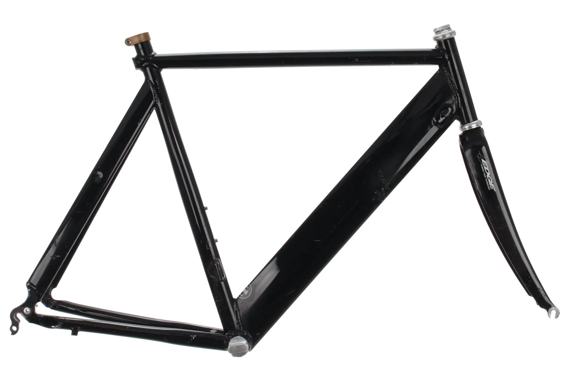 Vintage GT Edge TT Time Trial Bike Frame Set 56cm LARGE Aluminum Aero