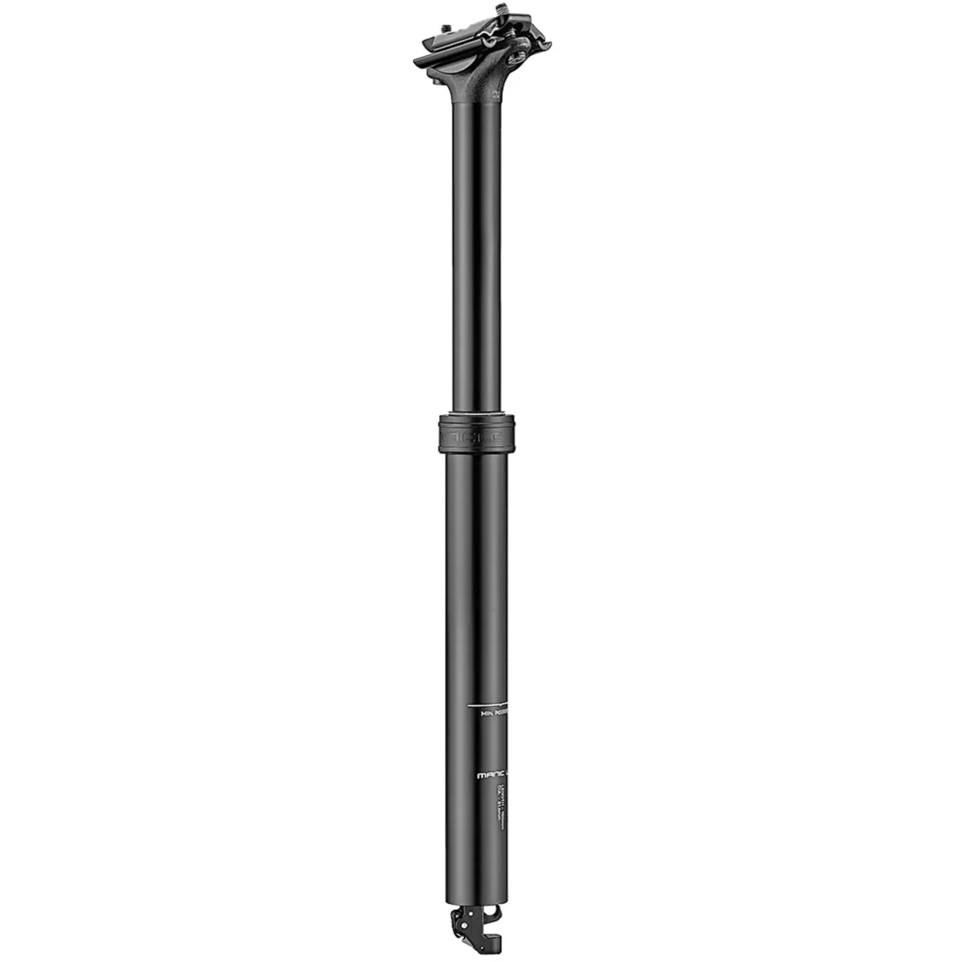 X-Fusion Manic LC Dropper Seatpost 170mm Travel 30.9mm Diameter In Black