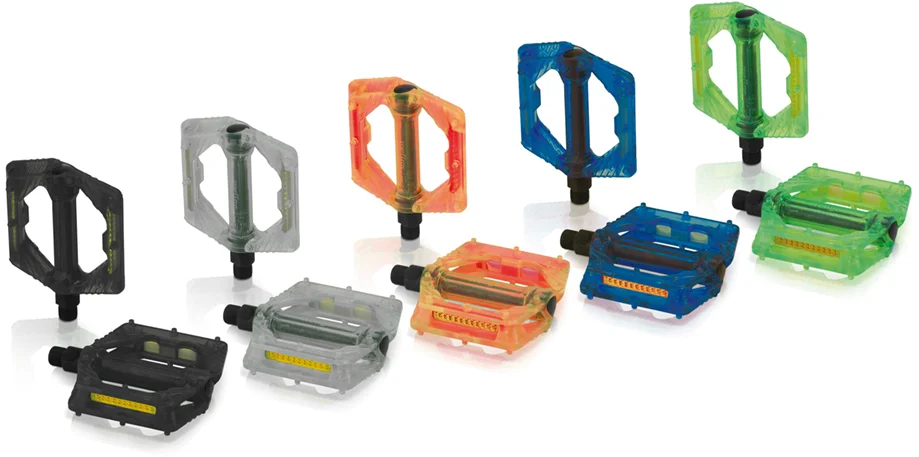 XLC PD-M16 Platform Pedals In Black, Orange, Green Or Red