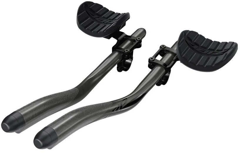 Zipp Vuka Clip above bar mount with Vuka Carbon Evo Extensions A1 2021110MM RISE