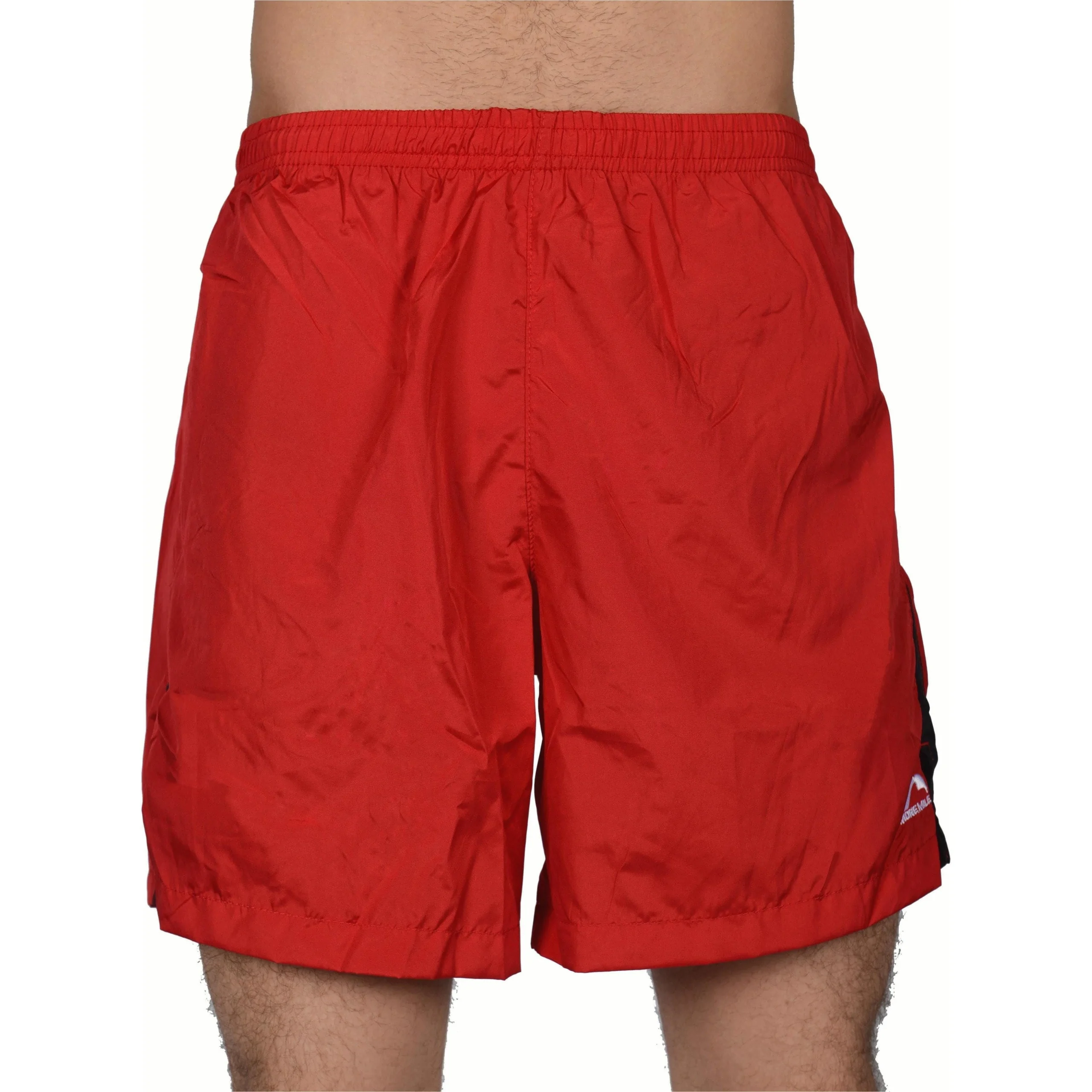 Zorbo 7 Inch Baggy Mens Running Shorts - Red